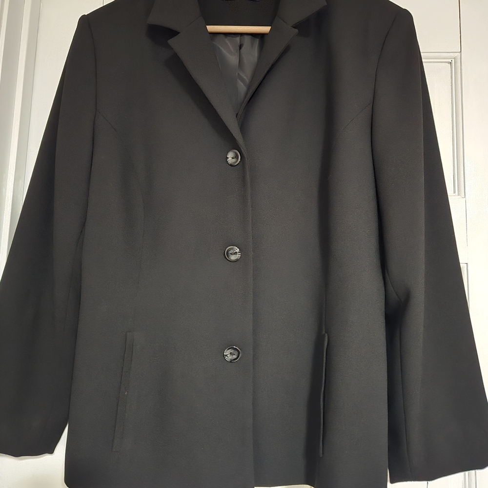 Karen Scott Black Women's Blazer